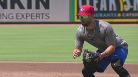 World Series winning manager's son plays for the Clearwater Threshers