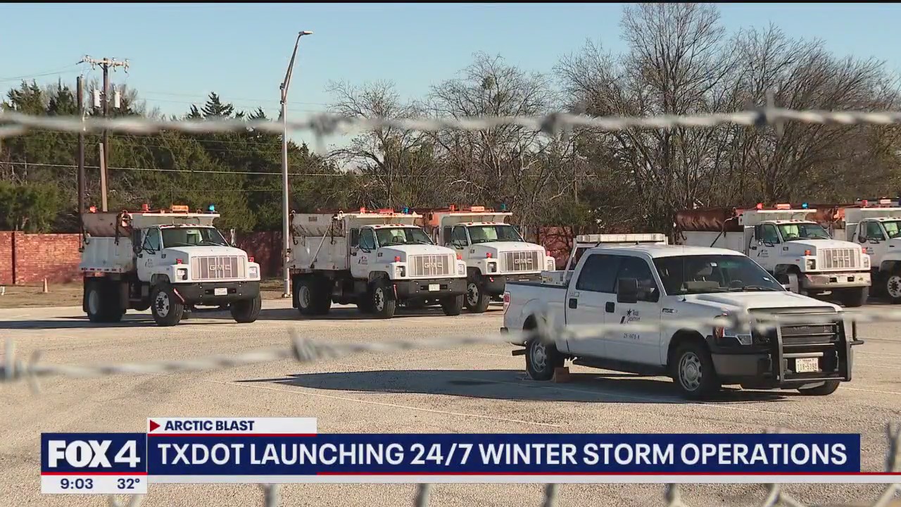 TxDOT ready to launch 24/7 winter storm operations