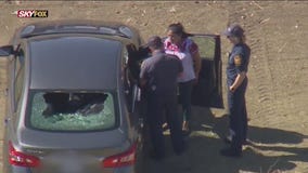 Child hurt after being hit by object while on 101 Freeway