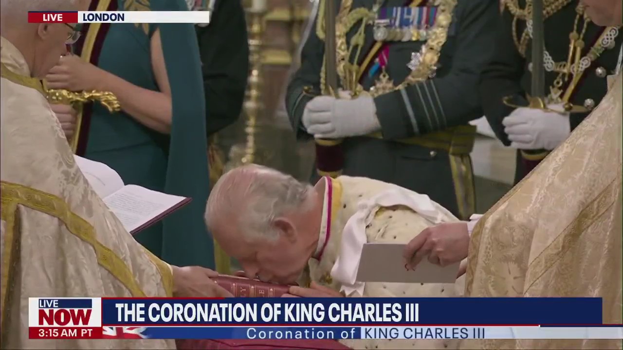 King Charles III takes coronation oath