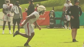 Who will QB the first Falcons preseason game?