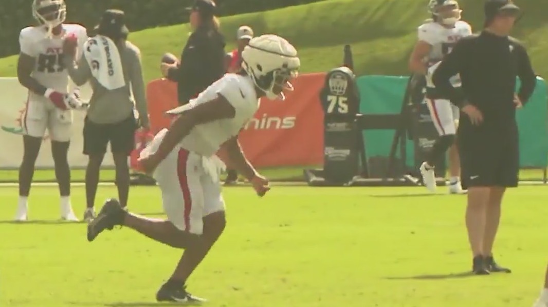 Who will QB the first Falcons preseason game?