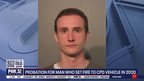 Man who set CPD vehicle on fire in 2020 gets 3 years probation
