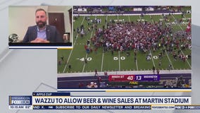 WSU to begin selling beer, wine at football games starting with Apple Cup