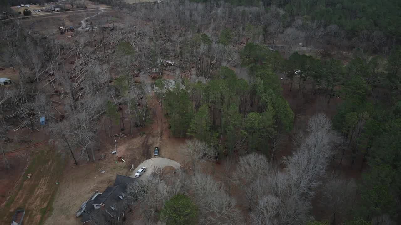 Aerials of Pike County storm damage | FOX 5 Atlanta