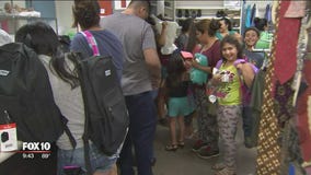 ICM taking food, clothing, household donations