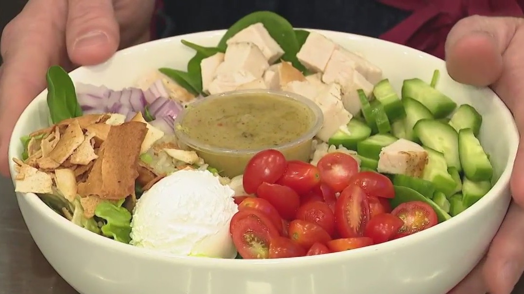 Eating healthy at Leaf and Grain