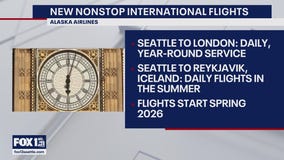 Alaska Airlines to launch Seattle flights to London, Reykjavik