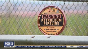 Crews developing repair plan for leak in Olympic pipeline