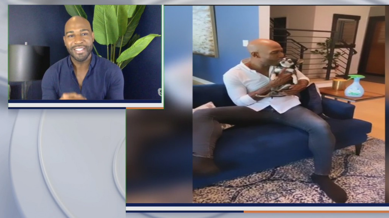 Queer Eyes Karamo Brown supports Adopt-A-Dog Month