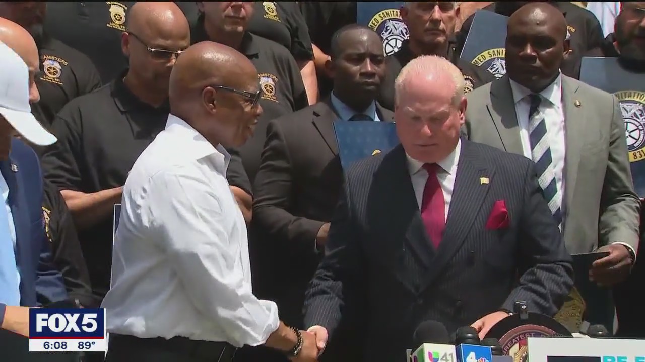 Mayor Adams picks up support: 13 law enforcement unions endorsements, $1.5M raised