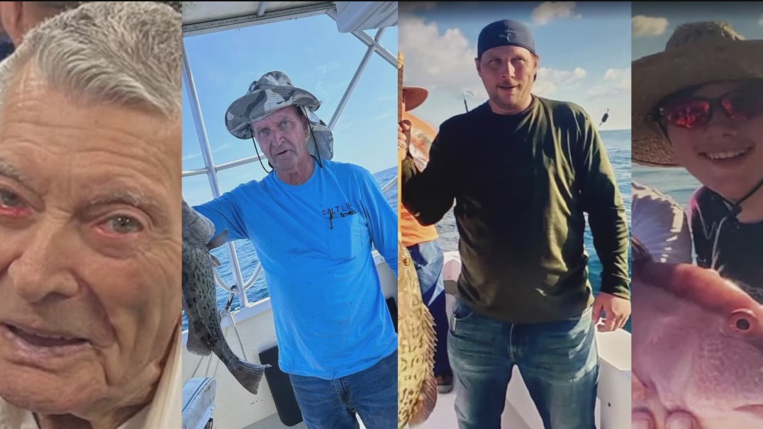 Boaters missing off Clearwater coast