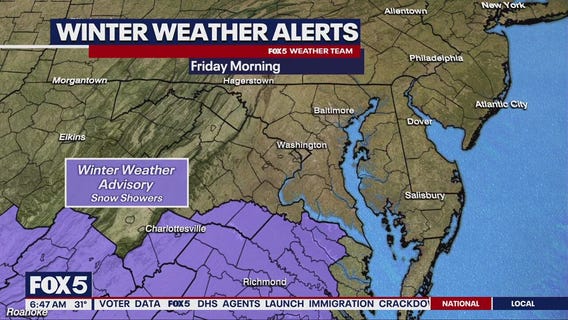 DC weather: Snow likely to impact Friday morning commute