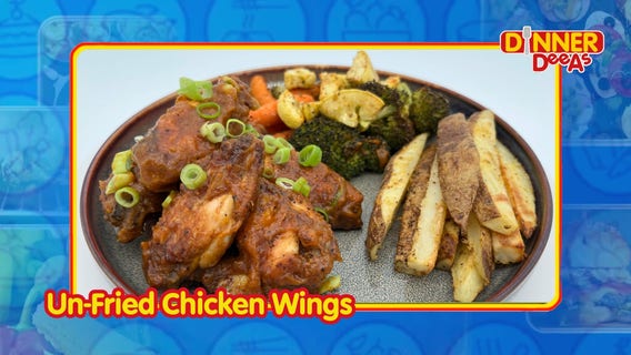 Dinner DeeAs: Un-Fried Chicken Wings