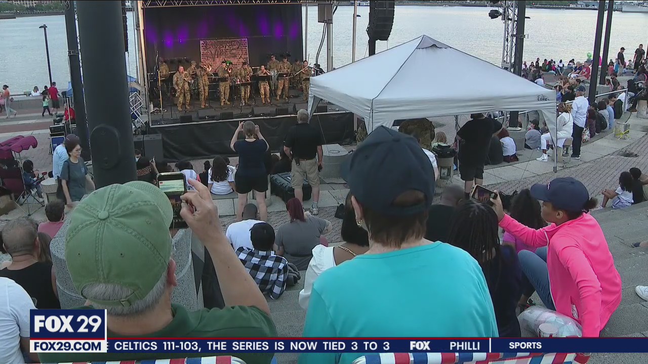Philadelphia celebrates a return to normal with Memorial Day concert at Penn's Landing