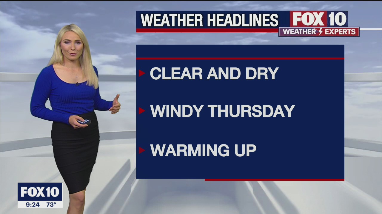 Evening Weather Forecast - 11/10/2021