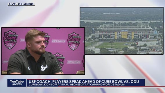 Old Dominion, USF speak ahead of 2025 Cure Bowl game
