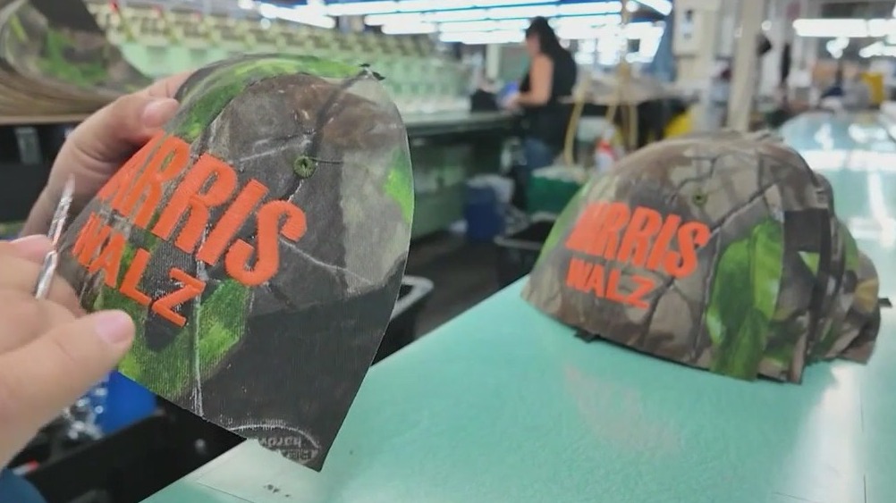 Baseball caps become new political statement