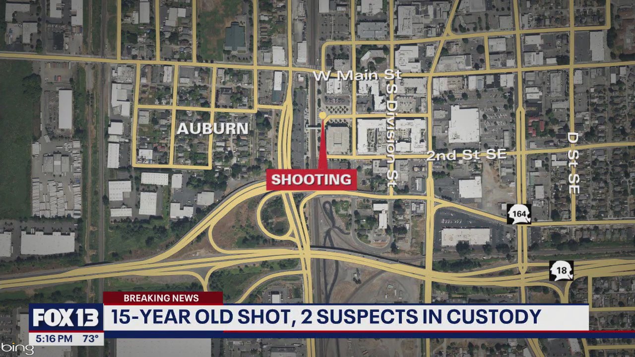 15-year-old shot, 2 suspects in custody