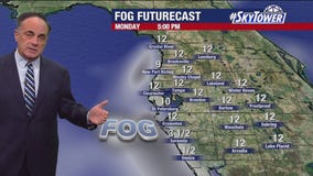 Tampa weather | Foggy conditions Monday