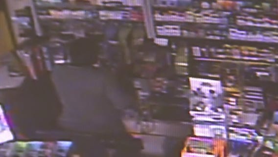 VIDEO: Man breaks into Burbank gas station and steals lottery tickets
