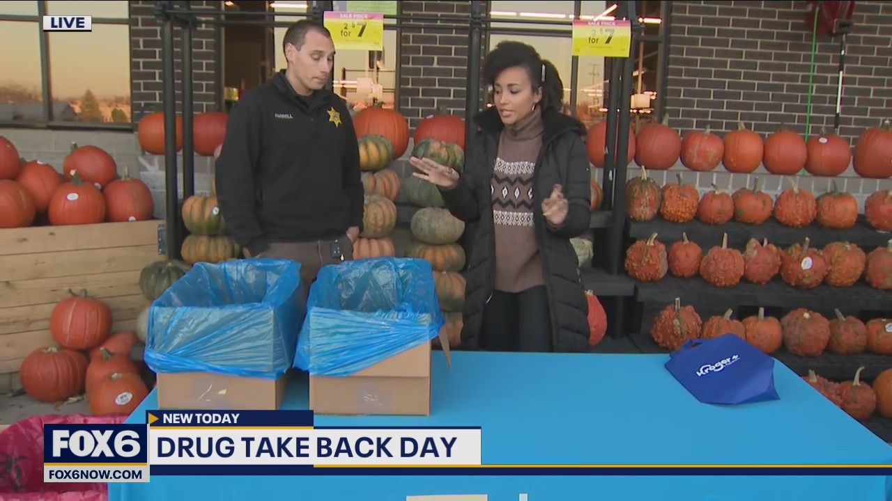Drug Take Back Day; police perspective