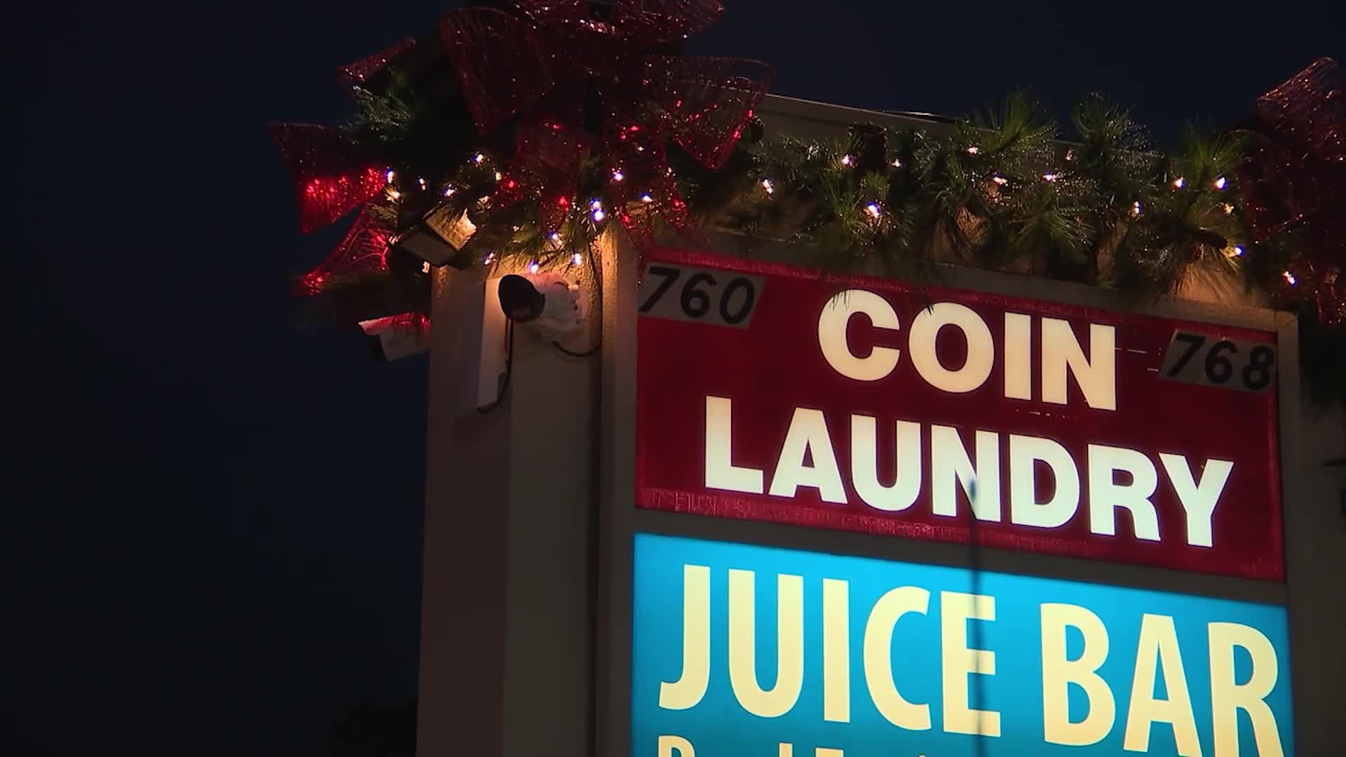 Cameras catch lewd act at laundromat; man arrested