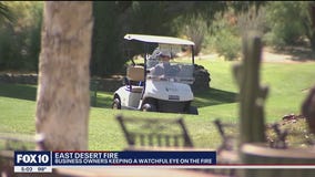 As East Desert Fire burns, business owners keeping watchful eyes