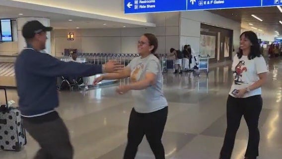 Non-profit group reunites Marine Corporal with family