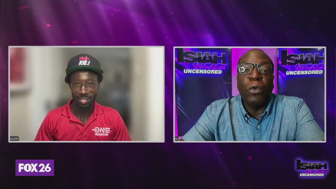 Radio one collects bottled water on 713 day in Houston