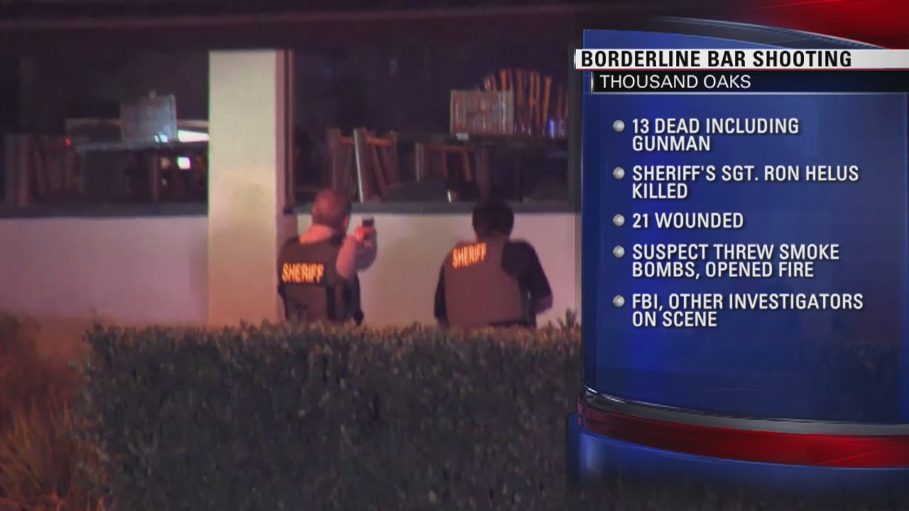 The latest on the mass shooting in Thousand Oaks