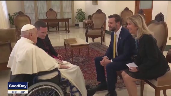 J.D. Vance met with Pope Francis the day before he died