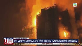 Hong Kong high-rise fire: death toll rises to 83