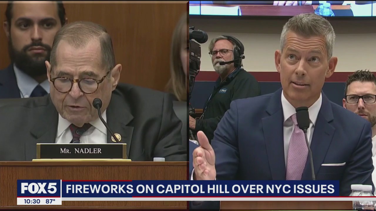 Rep. Nadler, Transportation Sec. Duffy fight over NYC subways, congestion pricing