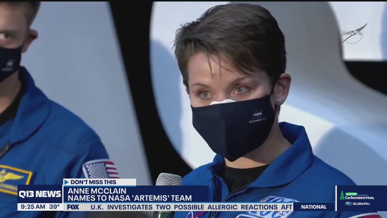 Washington well-represented in astronaut team returning to the moon