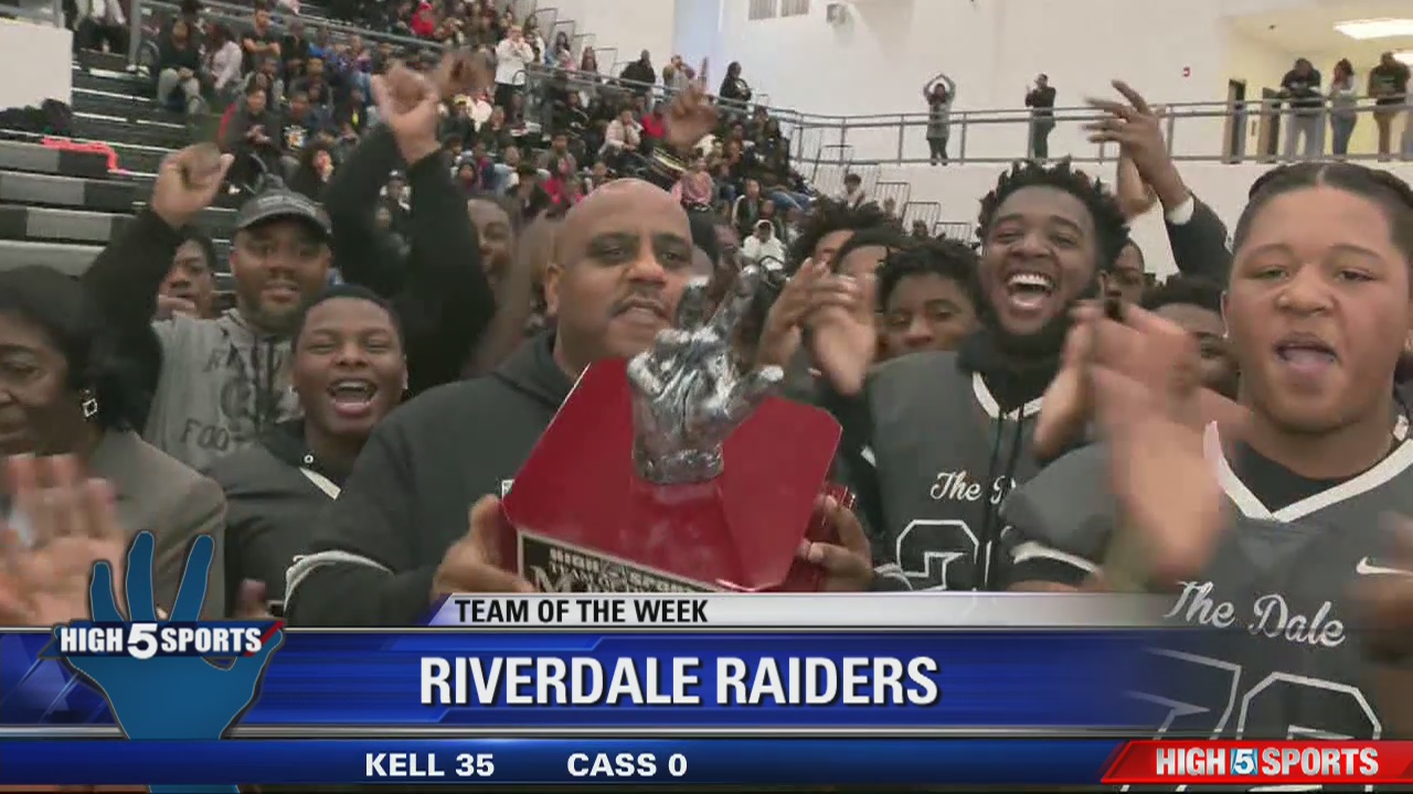 Team of the Week - Riverdale Raiders