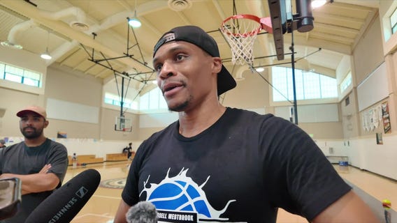 Russell Westbrook gives back in Altadena