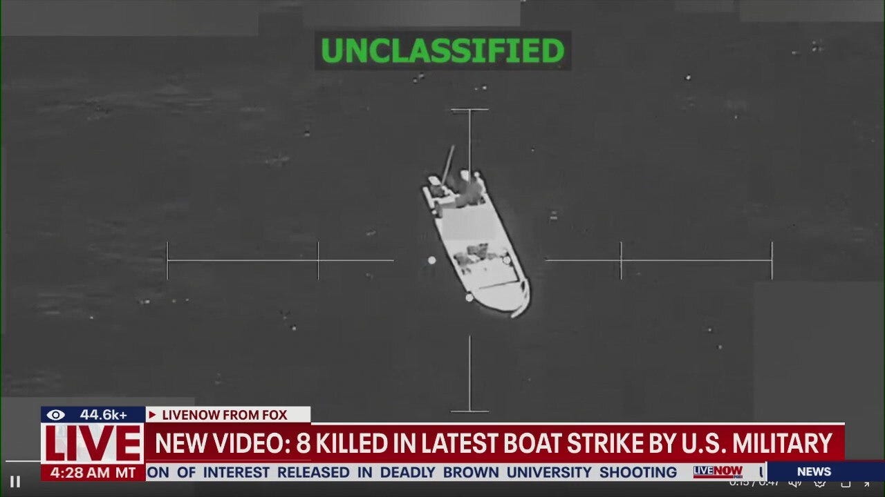 Video: 8 killed in triple U.S. drug boat strike