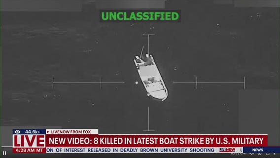 Video: 8 killed in triple U.S. drug boat strike