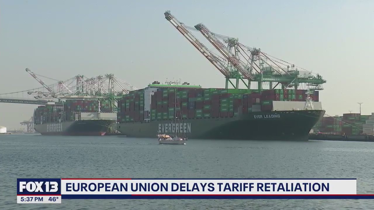 EU delays retaliatory tariffs against US