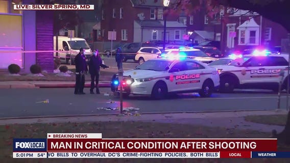 Suspect wanted after man shot to death in Silver Spring