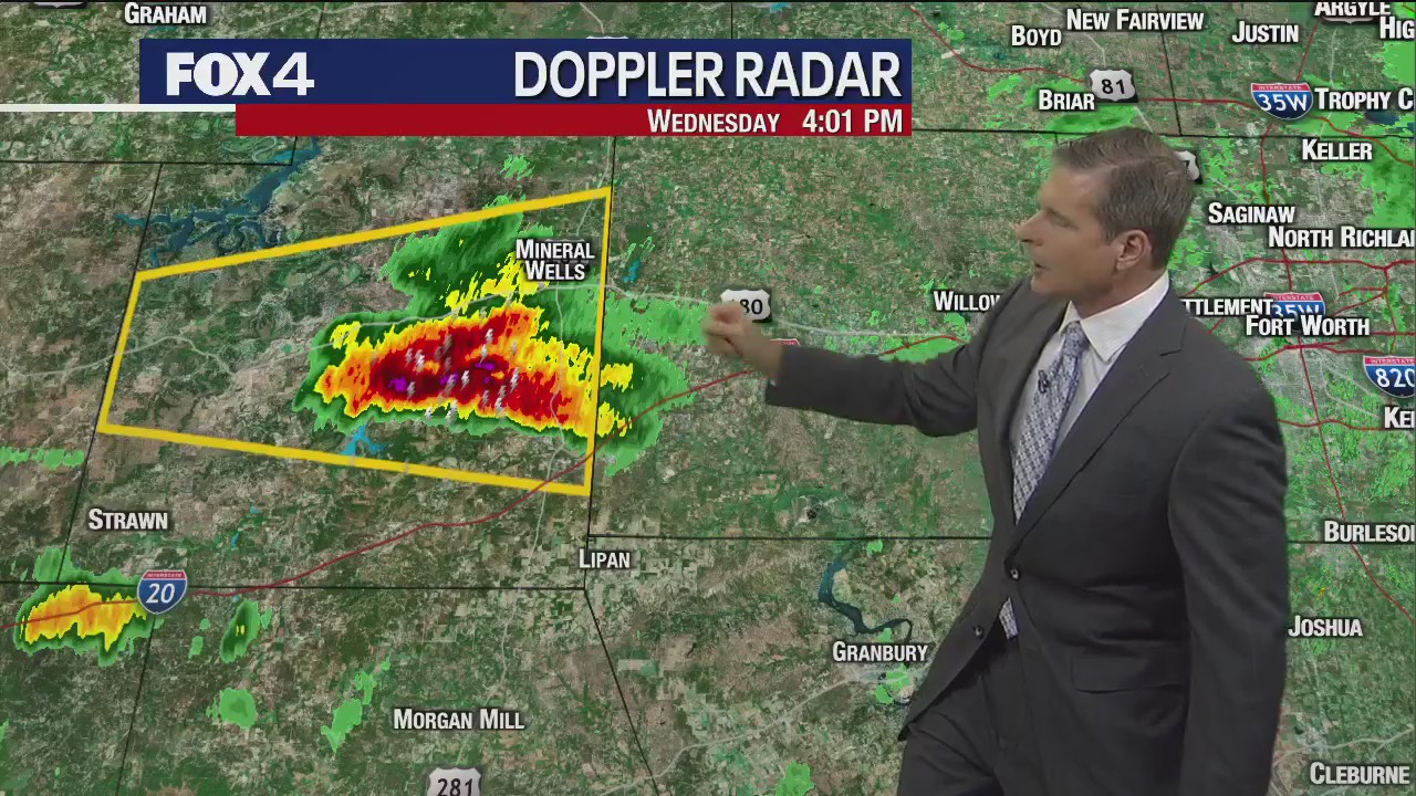 Dallas weather: May 22 forecast - 4 p.m. Update