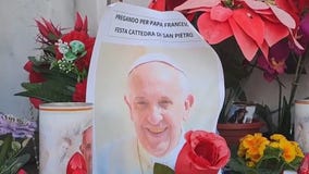 Pope Francis is alert, but in pain after hospitalization, Vatican says