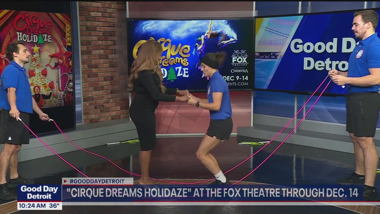 "Cirque Dreams Holidaze" at the Fox Theatre through December 14