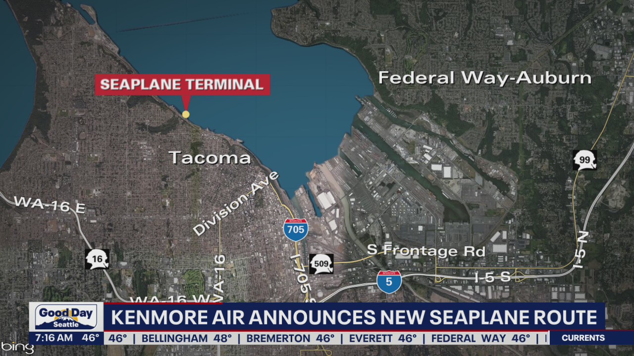 Kenmore air announces new seaplane route