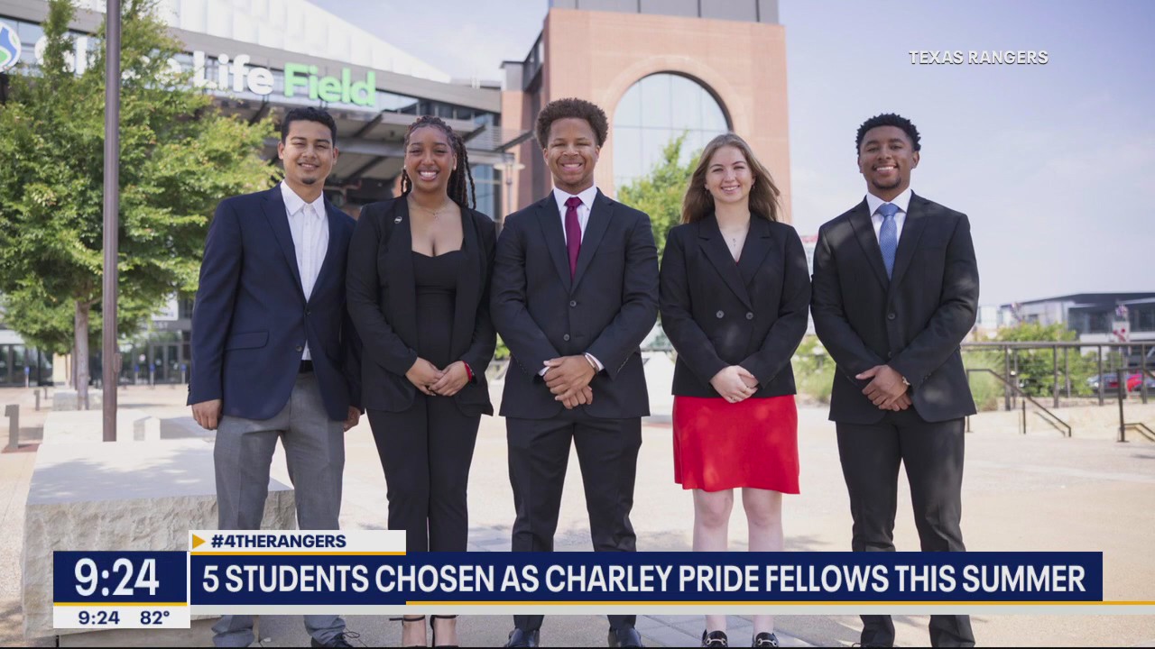 5 students chosen as Charley Pride Fellows