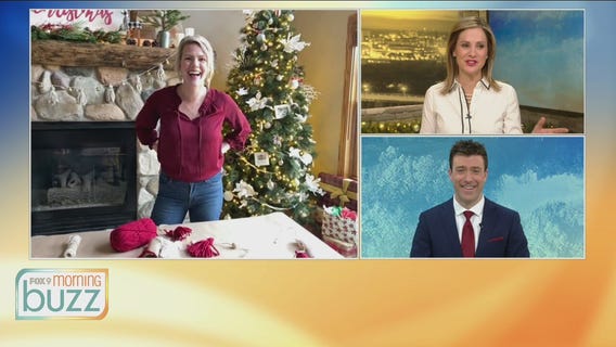 Make your own garland with an easy craft idea from Adventures of Ang