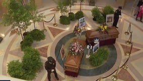 Thousands pay their respects to the Hortmans