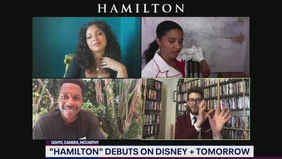 Leslie Odom Jr., Renee Elise Goldsberry and Jasmine Cephas Jones talk Hamilton on Disney Plus
