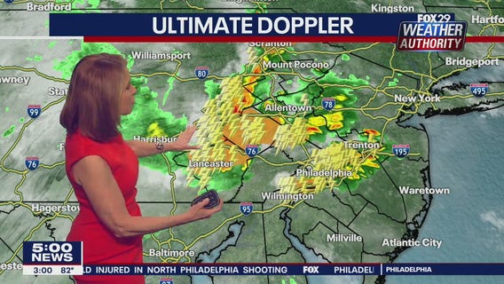 Weather Authority: 3 p.m. Severe Thunderstoirm Friday update